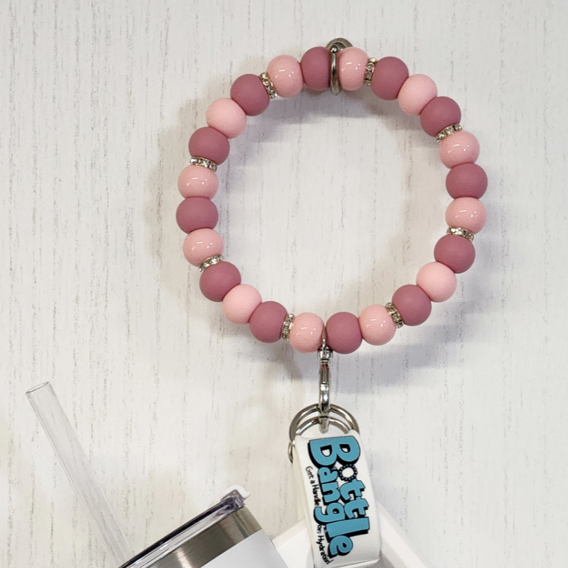 Blushing Rose Bottle Bangle