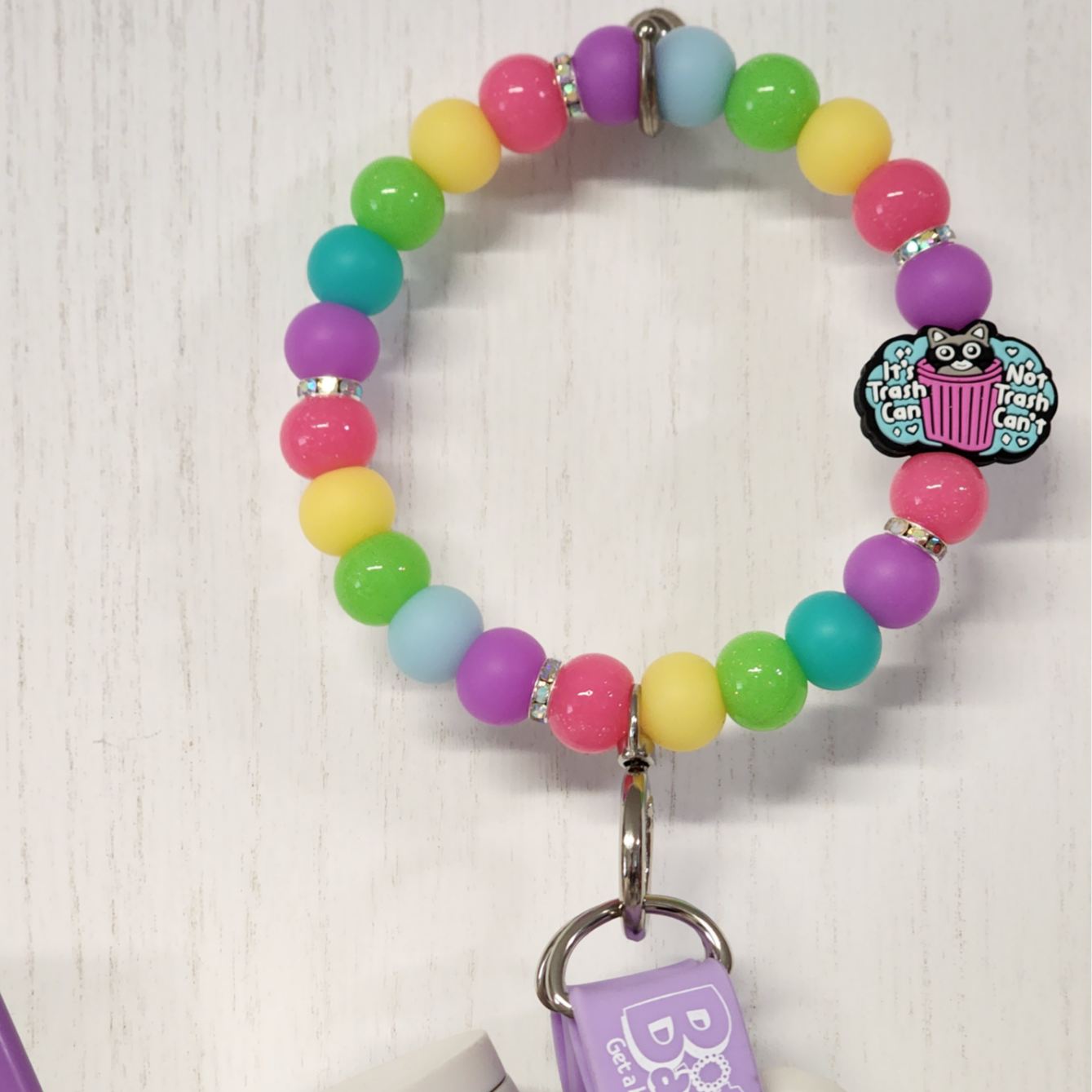 It's Trash Can, Not Trash Can't Racoon Bottle Bangle
