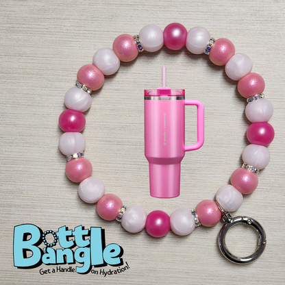 Cotton Candy Shimmer Bottle Bangle