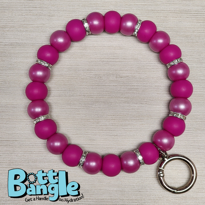 Fuschia Glow Bottle Bangle