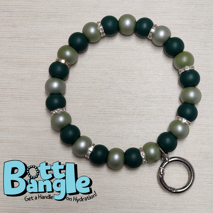 Green With Envy Bottle Bangle