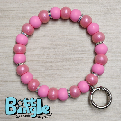 Bubblegum Shimmer Bottle Bangle