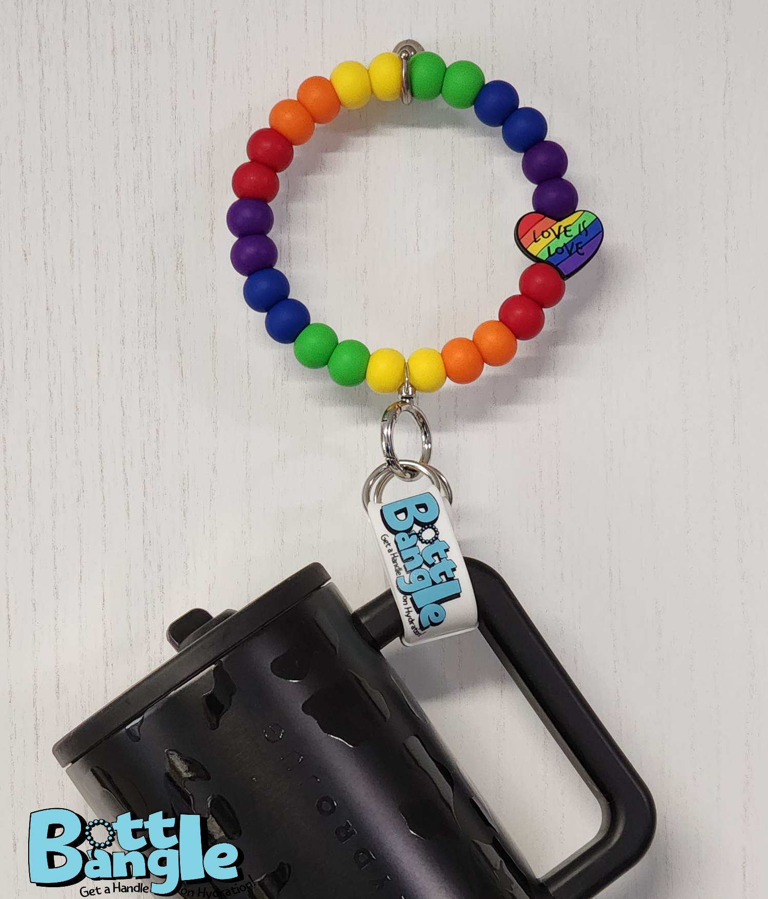 Love Is Love Bottle Bangle