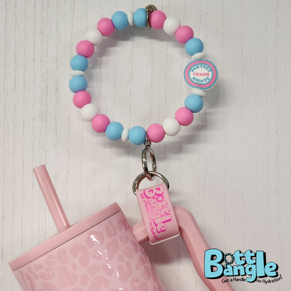 Protect Trans Rights Bottle Bangle