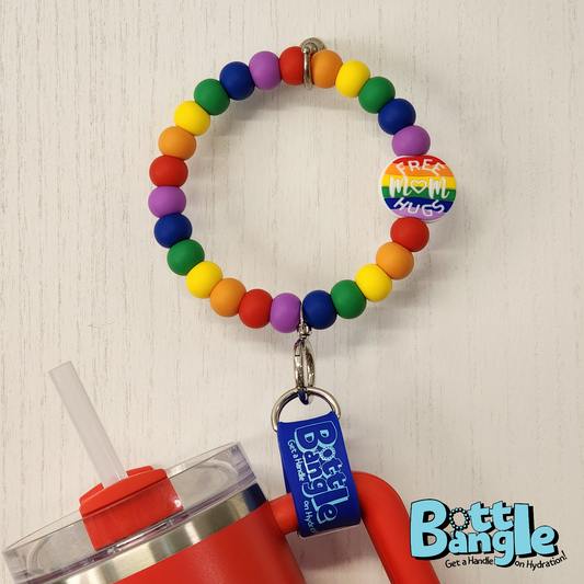 Free Mom Hugs Bottle Bangle