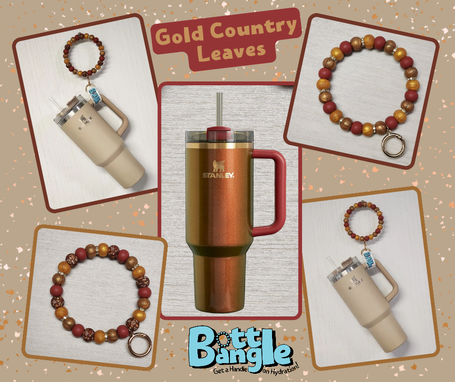 Gold Country Bottle Bangle