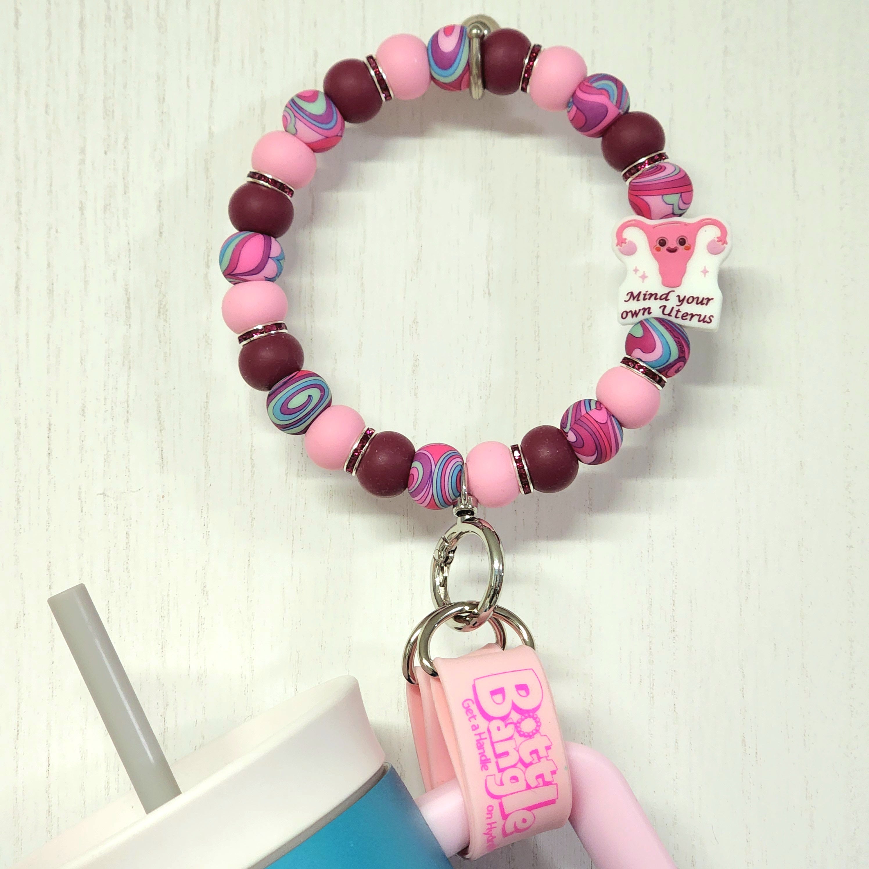 Mind Your Own Uterus Bottle Bangle