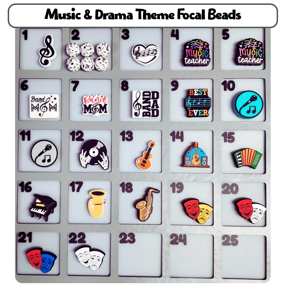Music & Drama Theme Custom Bottle Bangle Design Studio Session
