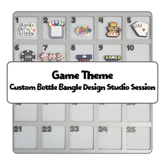 Game Theme Custom Bottle Bangle Design Studio Session