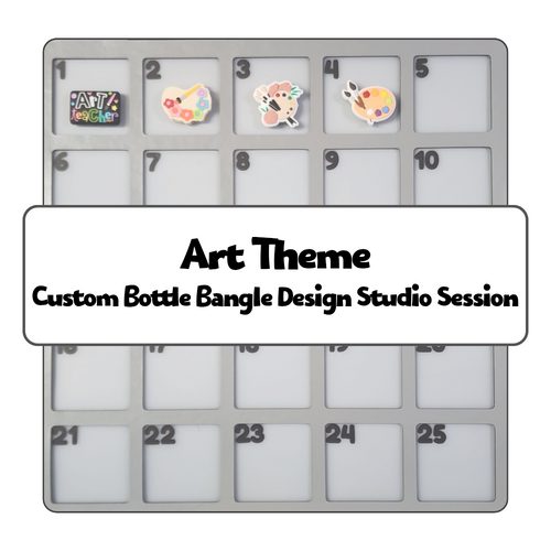 Art Theme Custom Bottle Bangle Design Studio Session