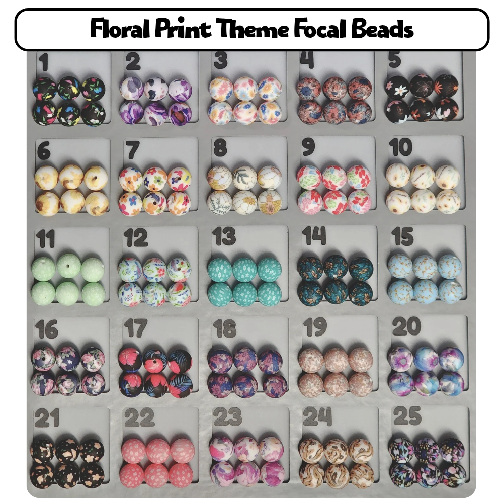 Floral Print Theme Custom Bottle Bangle Design Studio Session