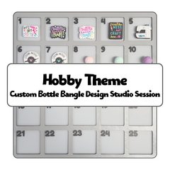 Hobby Theme Custom Bottle Bangle Design Studio Session