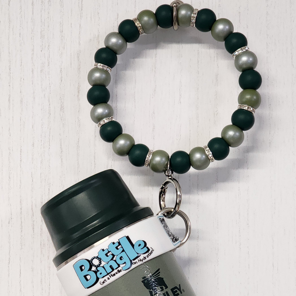Green With Envy Bottle Bangle