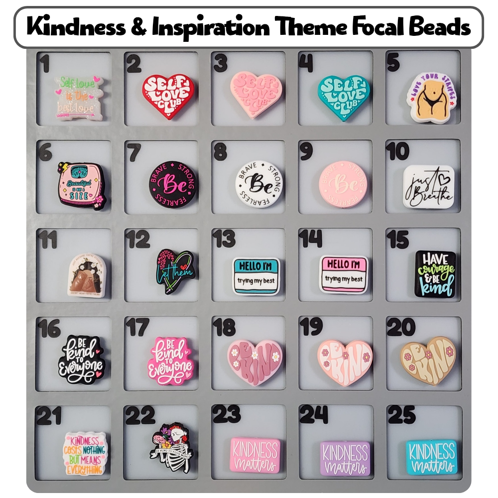 Kindness & Inspiration Theme Custom Bottle Bangle Design Studio Session