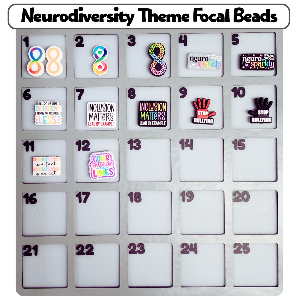 Neurodiversity Theme Custom Bottle Bangle Design Studio Session