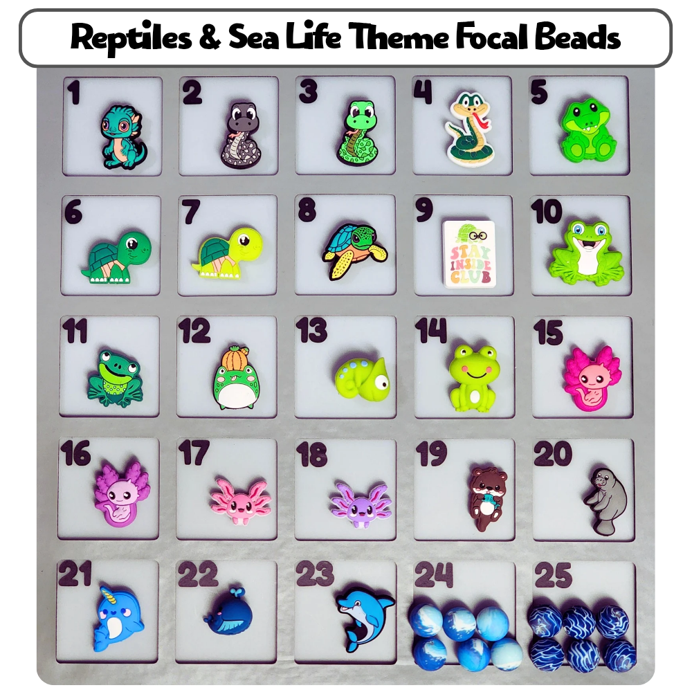 Reptiles & Sealife Theme Custom Bottle Bangle Design Studio Session