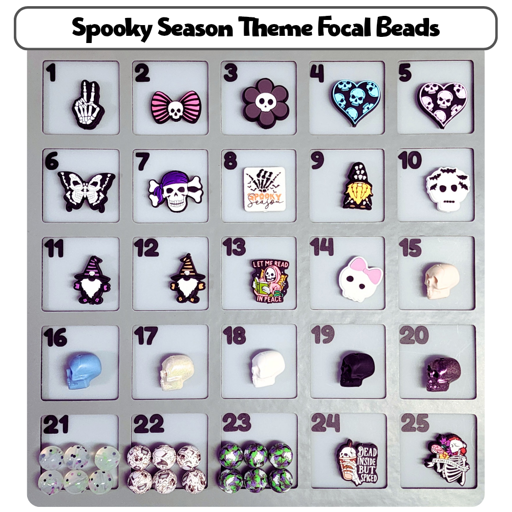 Spooky Season Theme Custom Bottle Bangle Design Studio Session