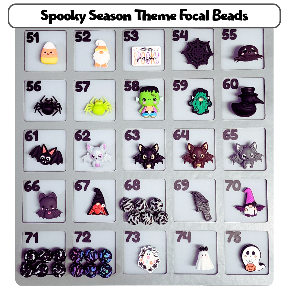 Spooky Season Theme Custom Bottle Bangle Design Studio Session