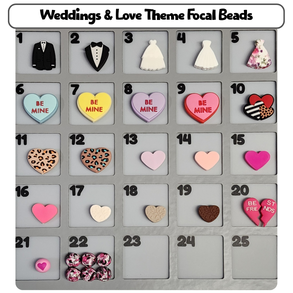 Weddings & Love Theme Custom Bottle Bangle Design Studio Session