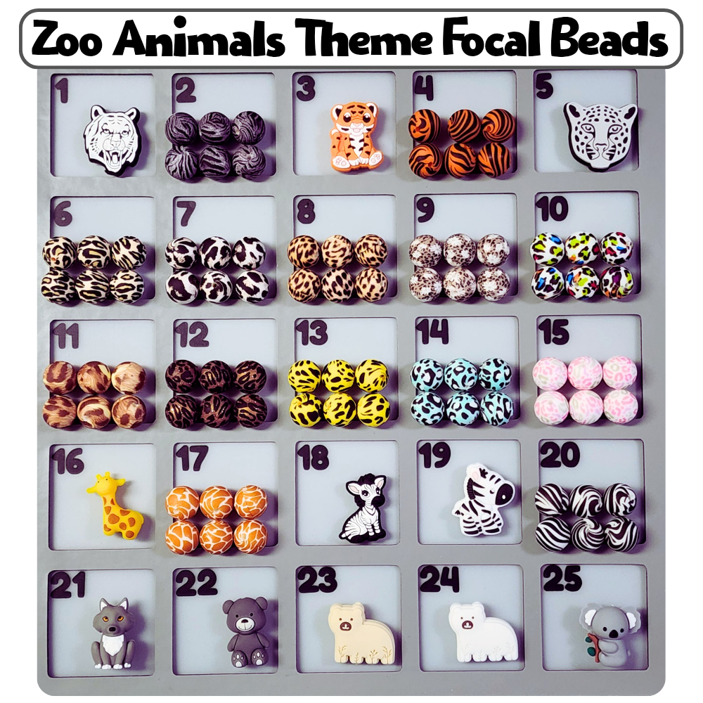 Zoo Animal Theme Custom Bottle Bangle Design Studio Session
