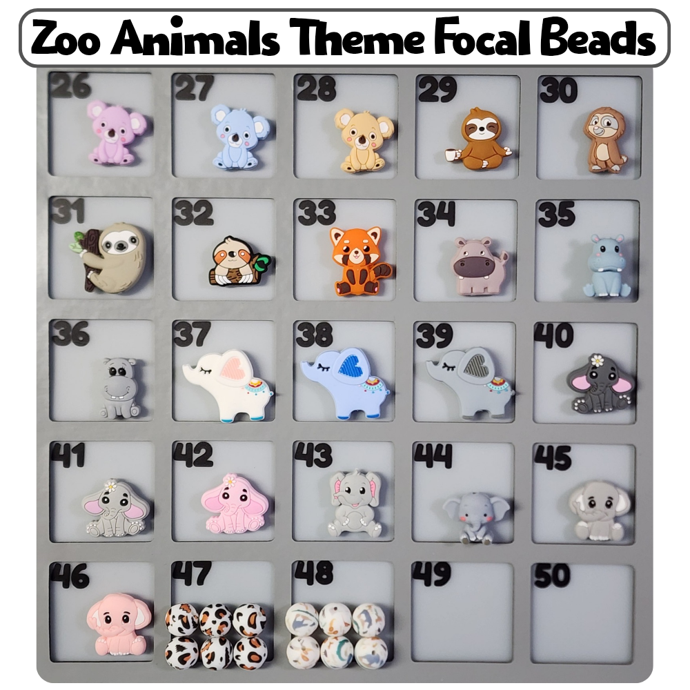 Zoo Animal Theme Custom Bottle Bangle Design Studio Session